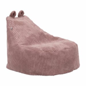 Delsit - Soft corduroy bean bag pink flow