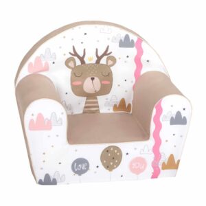 Delsit - Kids' Armchair – a comfortable, child-safe kids' chair for the nursery, deer