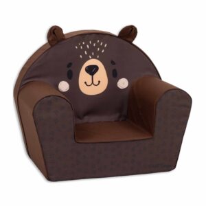 Delsit - Kids' Armchair – a comfortable, child-safe kids' chair for the nursery, bear