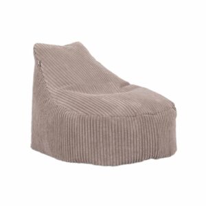 Delsit - Corduroy bean bag beige flow